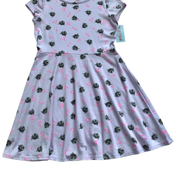 Cat & Jack NWT Lilac Dress Girls L (10/12) - Picture 4 of 7